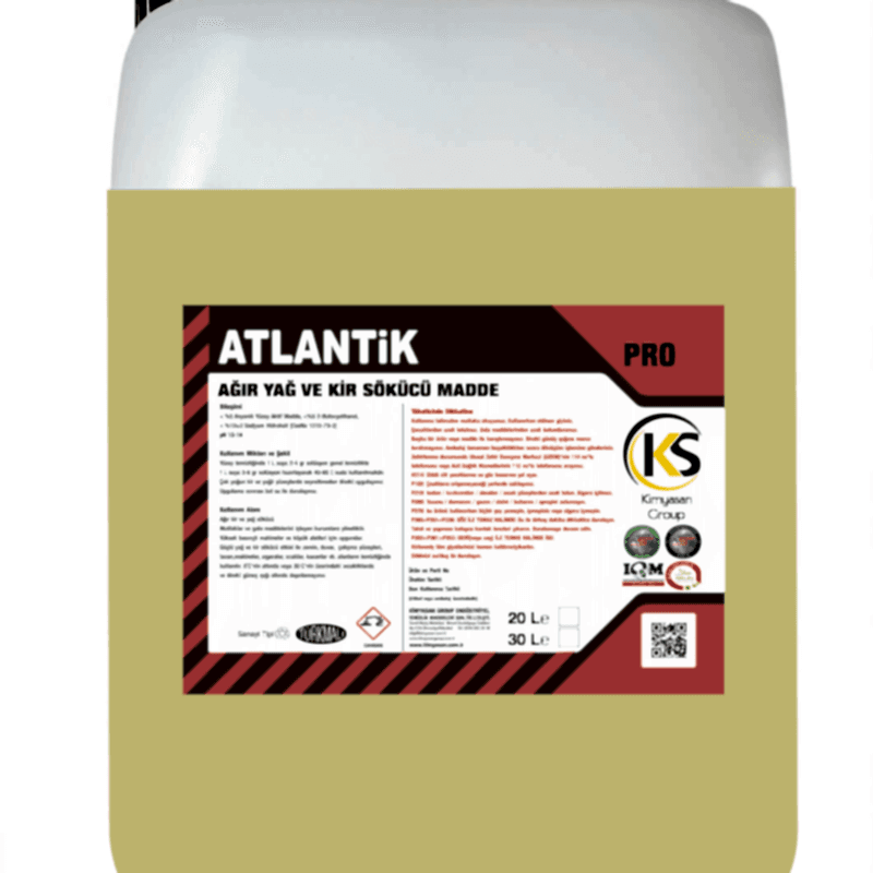 Atlantik Ağır Yağ ve Kir Sökücü Madde 30 Kg
