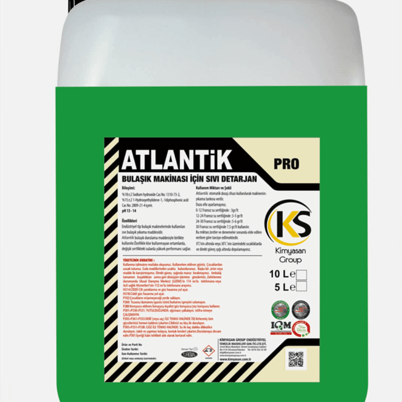 Atlantik Bulaşık Makinesi için Sıvı Deterjan 5 Kg