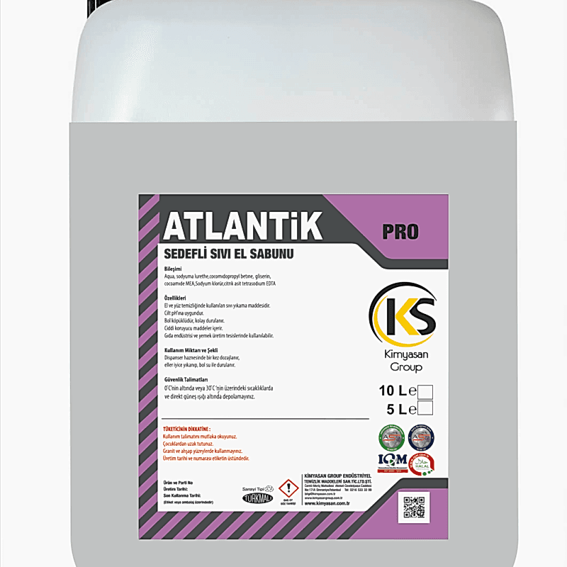 Atlantik Sedefli Sıvı El Sabunu 5 Kg