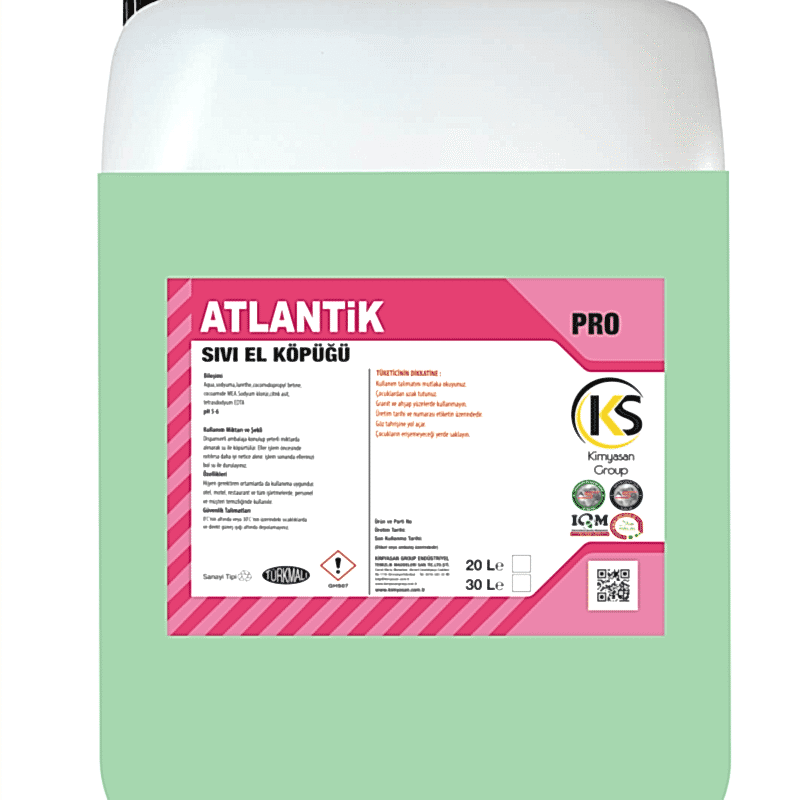 Atlantik Sıvı El Köpüğü 30 Kg