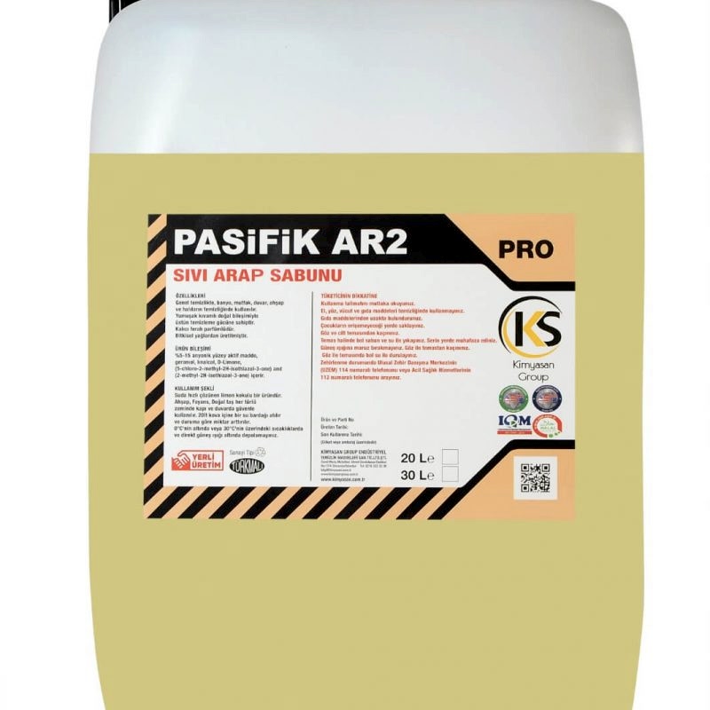 Pasifik AR2 Sıvı Arap Sabunu 30 Kg