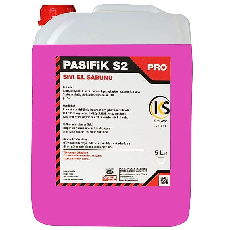 Pasifik S2 Sıvı El Sabunu 5 Kg