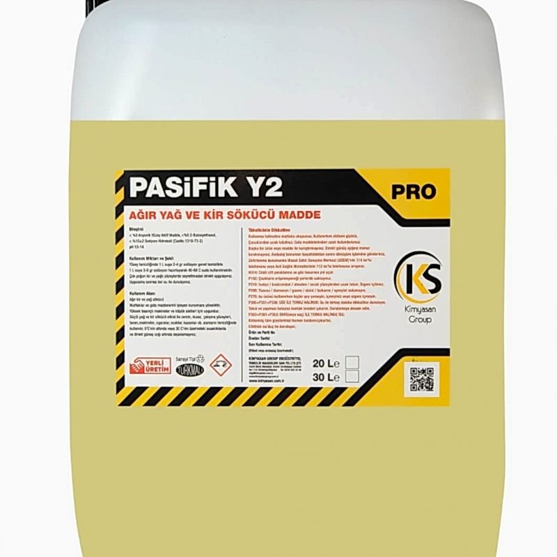 Pasifik Y2 Ağır Yağ ve Kir Sökücü Madde 30 Kg